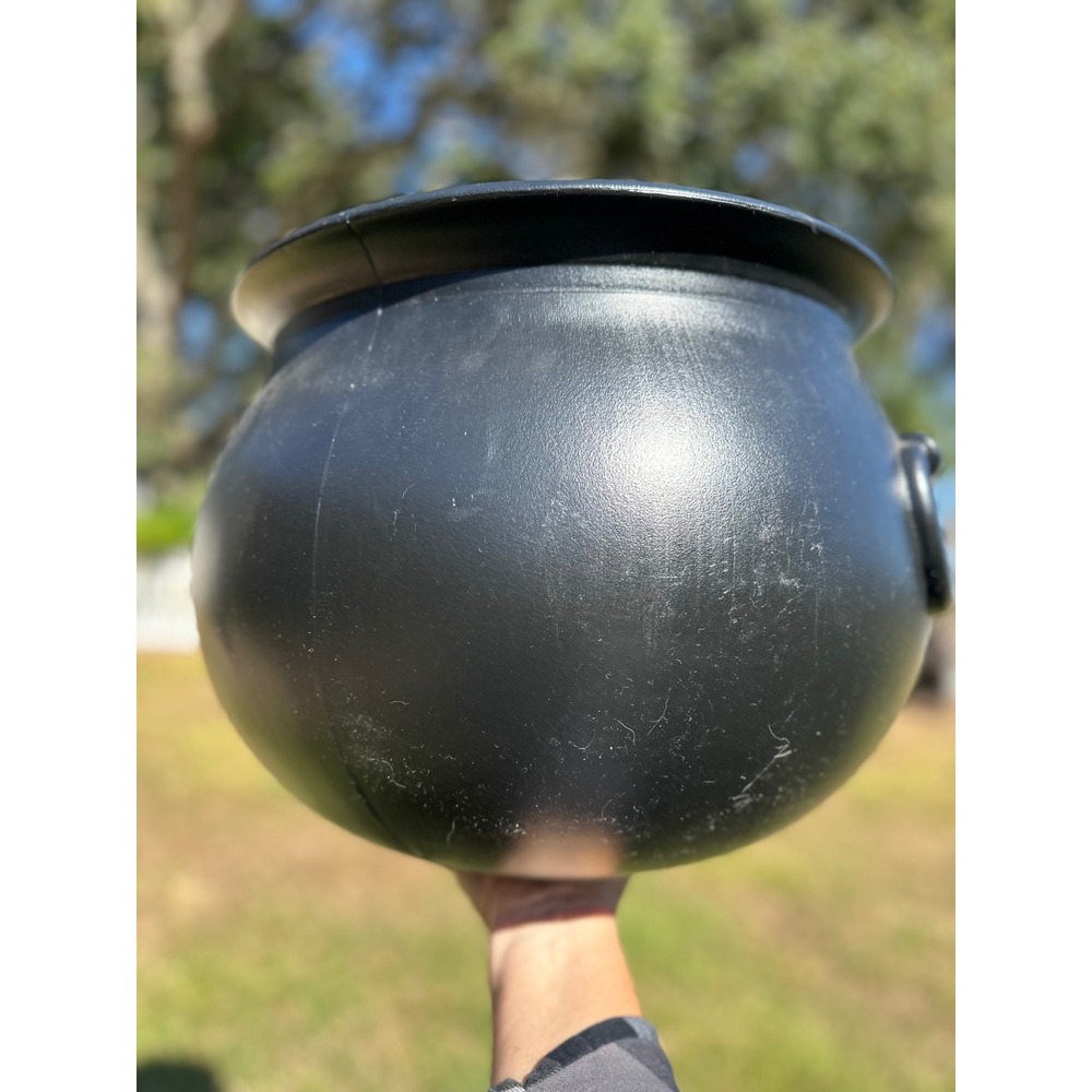 Vintage 1987 Union Products 16" Plastic Cauldron Kettle Halloween Prop‎ USA